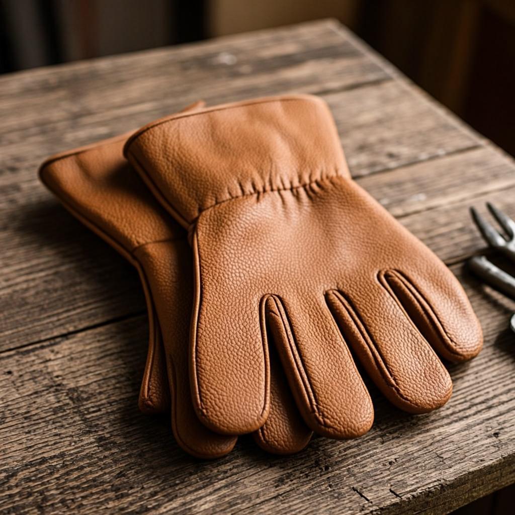 Leather Work Gloves